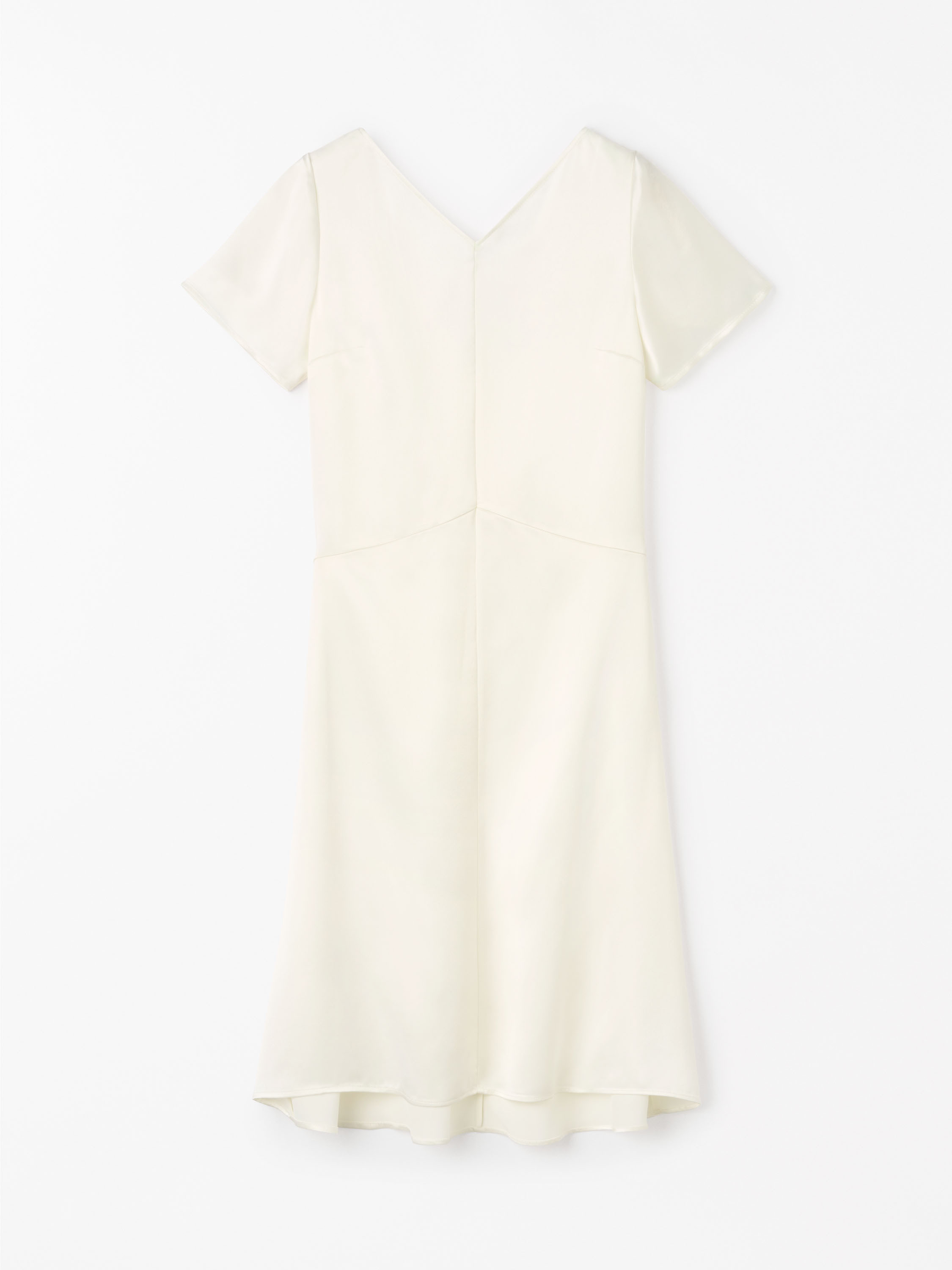 white caitria dress